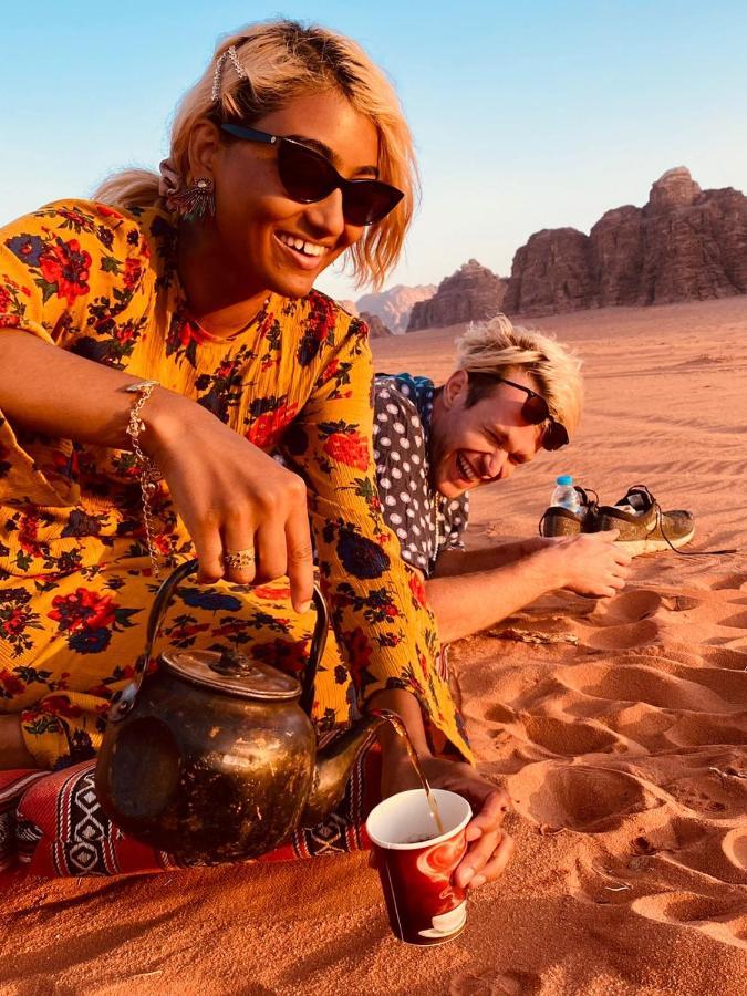 WadiRum Star Planet albasli Wadi Rum Exteriör bild