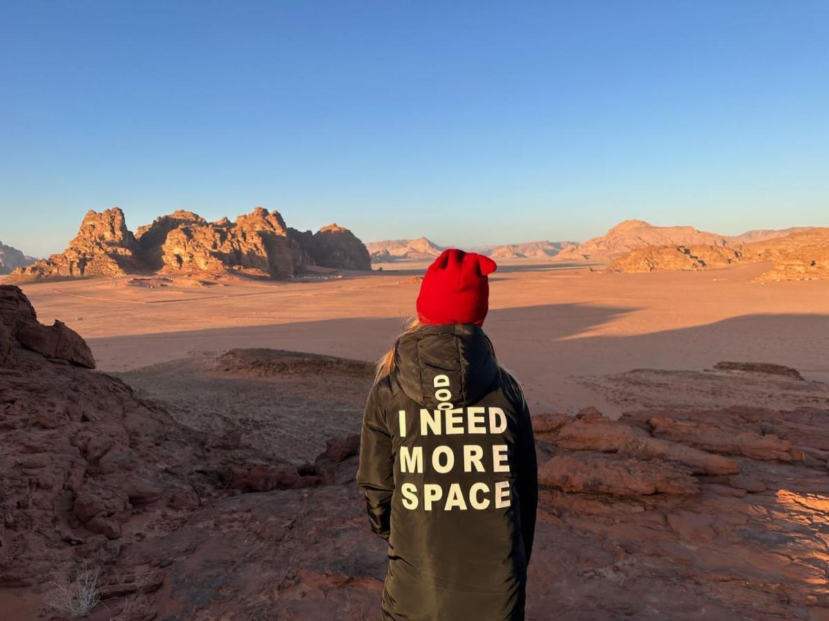 WadiRum Star Planet albasli Wadi Rum Exteriör bild