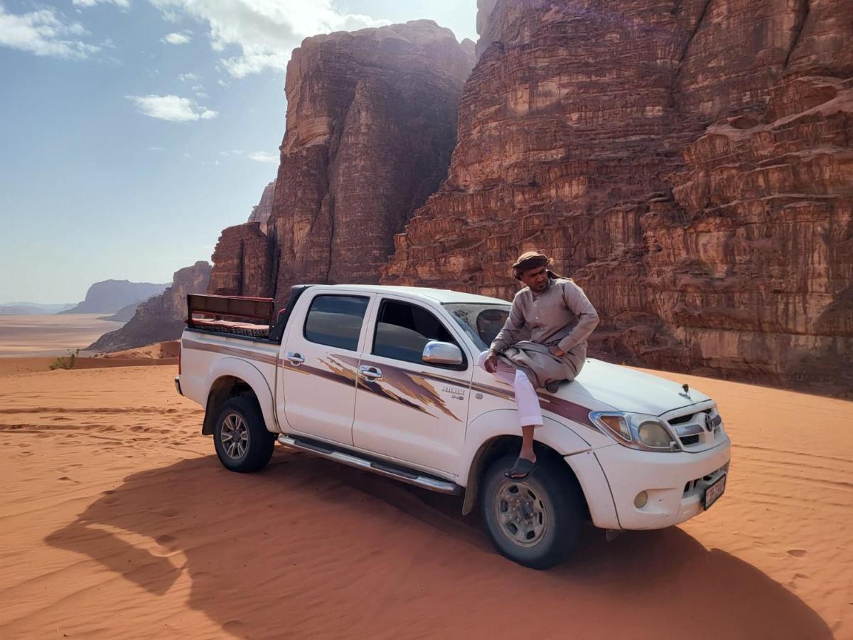 WadiRum Star Planet albasli Wadi Rum Exteriör bild