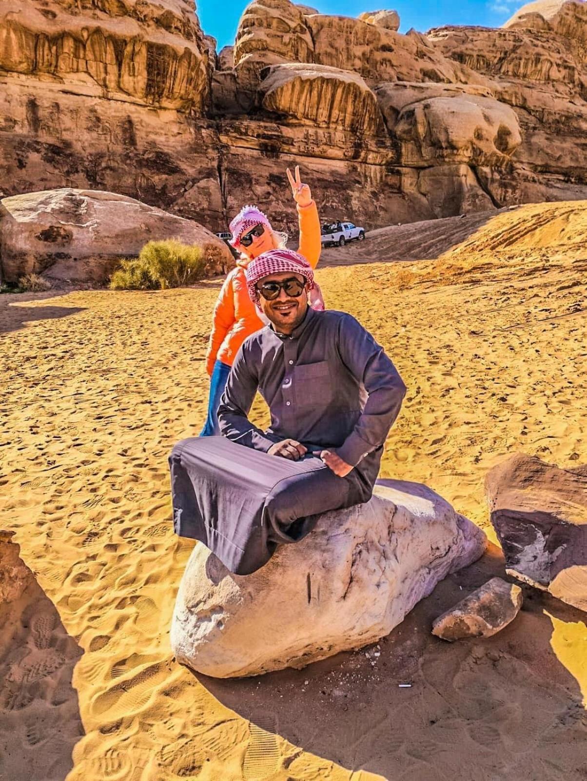 WadiRum Star Planet albasli Wadi Rum Exteriör bild