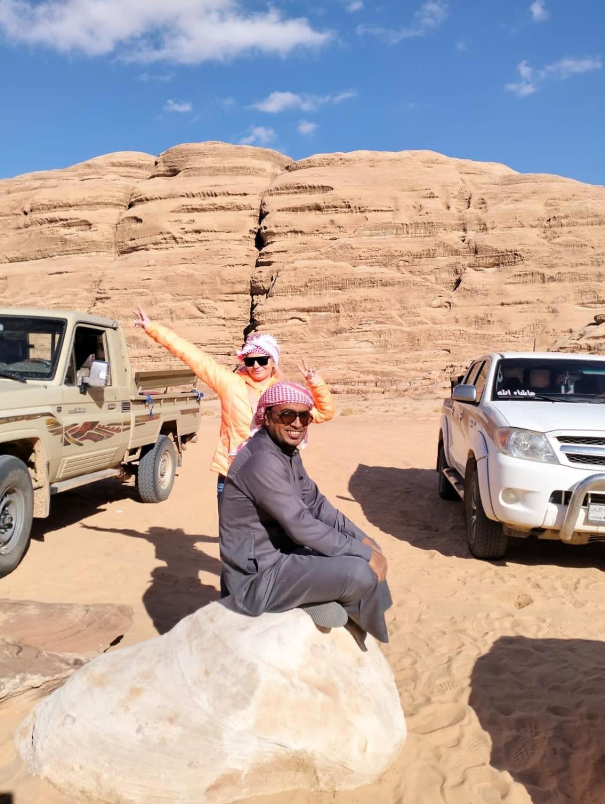 WadiRum Star Planet albasli Wadi Rum Exteriör bild
